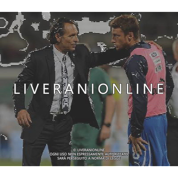 Qualificazioni ai Campionati Europei UEFA EURO 2012 Gruppo C Firenze - 06.09.2011 Italia-Slovenia Nella Foto:prandelli-marchisio /Ph.Vitez-Ag. Aldo Liverani