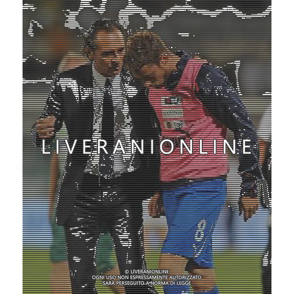 Qualificazioni ai Campionati Europei UEFA EURO 2012 Gruppo C Firenze - 06.09.2011 Italia-Slovenia Nella Foto:prandelli-marchisio /Ph.Vitez-Ag. Aldo Liverani