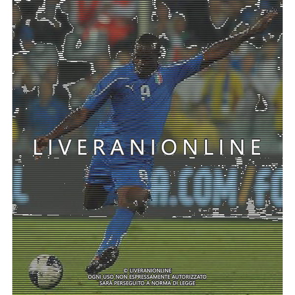 Qualificazioni ai Campionati Europei UEFA EURO 2012 Gruppo C Firenze - 06.09.2011 Italia-Slovenia Nella Foto:Mario Balotelli /Ph.Vitez-Ag. Aldo Liverani