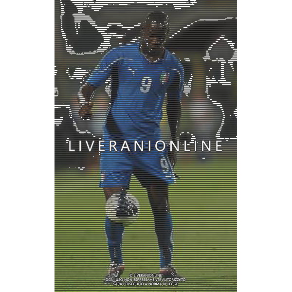 Qualificazioni ai Campionati Europei UEFA EURO 2012 Gruppo C Firenze - 06.09.2011 Italia-Slovenia Nella Foto:Mario Balotelli /Ph.Vitez-Ag. Aldo Liverani