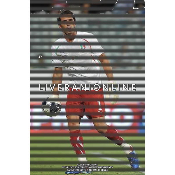 Qualificazioni ai Campionati Europei UEFA EURO 2012 Gruppo C Firenze - 06.09.2011 Italia-Slovenia Nella Foto:Gianluigi Buffon /Ph.Vitez-Ag. Aldo Liverani
