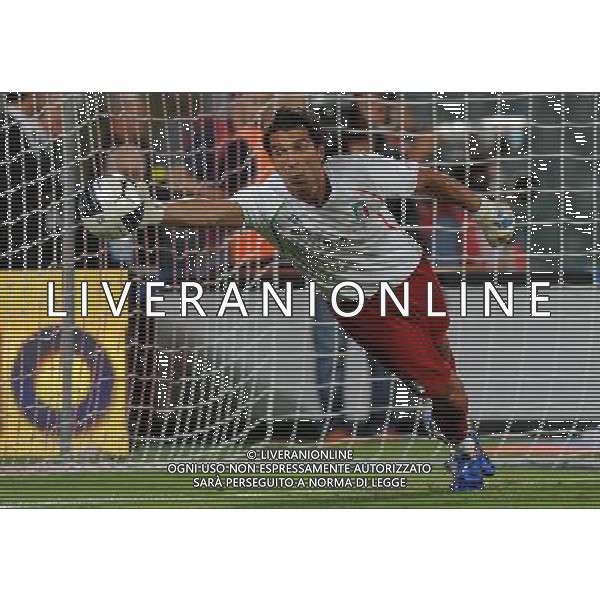 Qualificazioni ai Campionati Europei UEFA EURO 2012 Gruppo C Firenze - 06.09.2011 Italia-Slovenia Nella Foto:Gianluigi Buffon /Ph.Vitez-Ag. Aldo Liverani