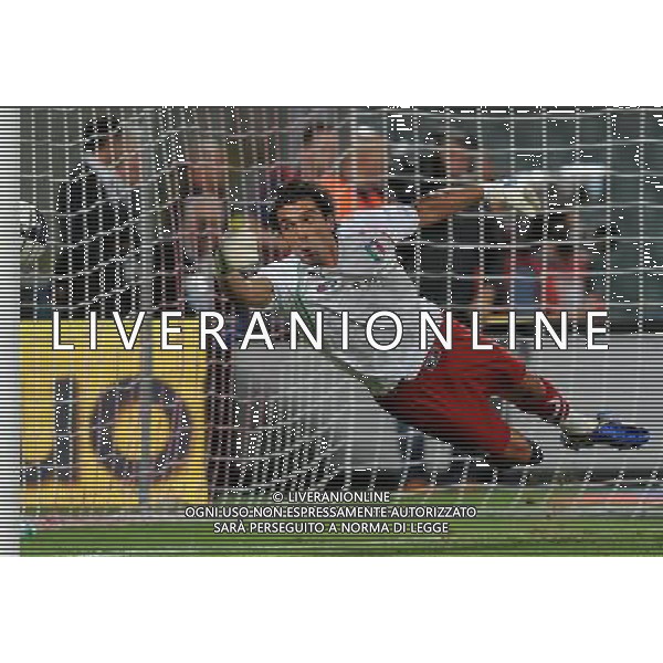 Qualificazioni ai Campionati Europei UEFA EURO 2012 Gruppo C Firenze - 06.09.2011 Italia-Slovenia Nella Foto:Gianluigi Buffon /Ph.Vitez-Ag. Aldo Liverani
