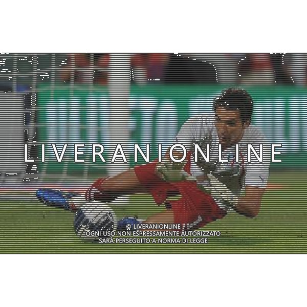 Qualificazioni ai Campionati Europei UEFA EURO 2012 Gruppo C Firenze - 06.09.2011 Italia-Slovenia Nella Foto:Gianluigi Buffon /Ph.Vitez-Ag. Aldo Liverani