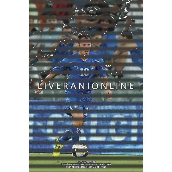 Qualificazioni ai Campionati Europei UEFA EURO 2012 Gruppo C Firenze - 06.09.2011 Italia-Slovenia Nella Foto:Antonio Cassano /Ph.Vitez-Ag. Aldo Liverani