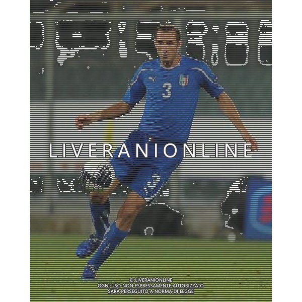Qualificazioni ai Campionati Europei UEFA EURO 2012 Gruppo C Firenze - 06.09.2011 Italia-Slovenia Nella Foto:Giorgio Chiellini /Ph.Vitez-Ag. Aldo Liverani