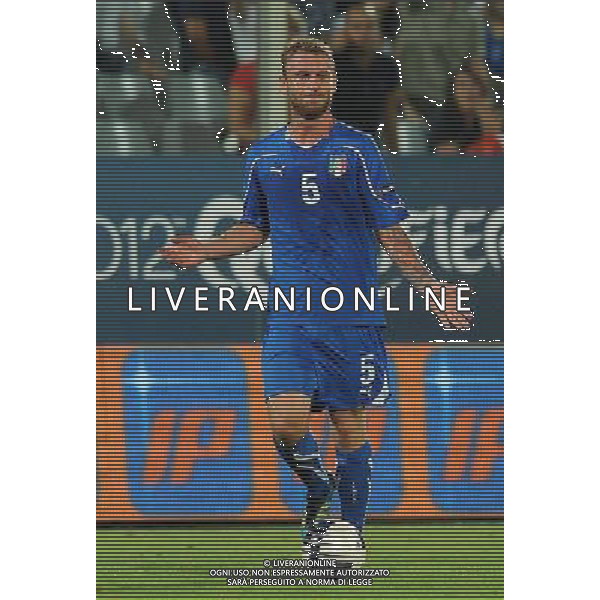 Qualificazioni ai Campionati Europei UEFA EURO 2012 Gruppo C Firenze - 06.09.2011 Italia-Slovenia Nella Foto:Daniele De Rossi /Ph.Vitez-Ag. Aldo Liverani