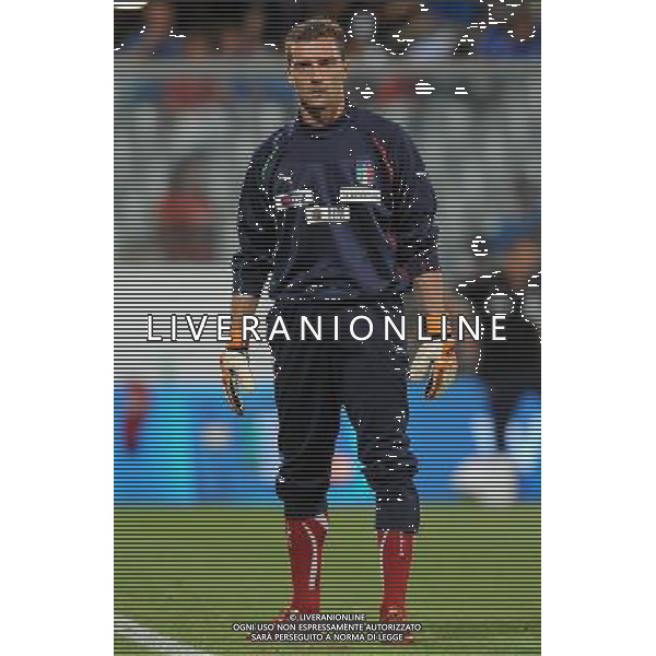 Qualificazioni ai Campionati Europei UEFA EURO 2012 Gruppo C Firenze - 06.09.2011 Italia-Slovenia Nella Foto:Morgan De Sanctis /Ph.Vitez-Ag. Aldo Liverani