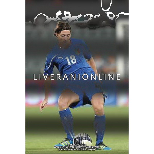 Qualificazioni ai Campionati Europei UEFA EURO 2012 Gruppo C Firenze - 06.09.2011 Italia-Slovenia Nella Foto:Riccardo Montolivo /Ph.Vitez-Ag. Aldo Liverani