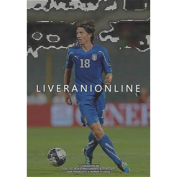 Qualificazioni ai Campionati Europei UEFA EURO 2012 Gruppo C Firenze - 06.09.2011 Italia-Slovenia Nella Foto:Riccardo Montolivo /Ph.Vitez-Ag. Aldo Liverani