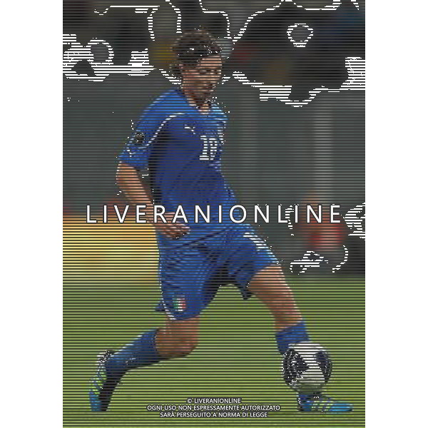 Qualificazioni ai Campionati Europei UEFA EURO 2012 Gruppo C Firenze - 06.09.2011 Italia-Slovenia Nella Foto:Riccardo Montolivo /Ph.Vitez-Ag. Aldo Liverani