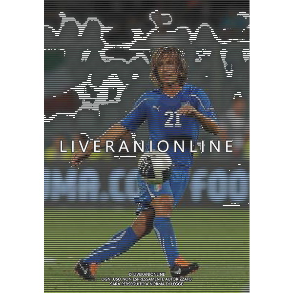 Qualificazioni ai Campionati Europei UEFA EURO 2012 Gruppo C Firenze - 06.09.2011 Italia-Slovenia Nella Foto:Andrea Pirlo /Ph.Vitez-Ag. Aldo Liverani