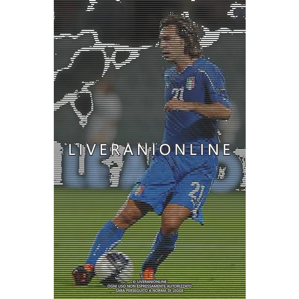 Qualificazioni ai Campionati Europei UEFA EURO 2012 Gruppo C Firenze - 06.09.2011 Italia-Slovenia Nella Foto:Andrea Pirlo /Ph.Vitez-Ag. Aldo Liverani