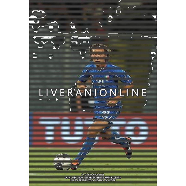 Qualificazioni ai Campionati Europei UEFA EURO 2012 Gruppo C Firenze - 06.09.2011 Italia-Slovenia Nella Foto:Andrea Pirlo /Ph.Vitez-Ag. Aldo Liverani