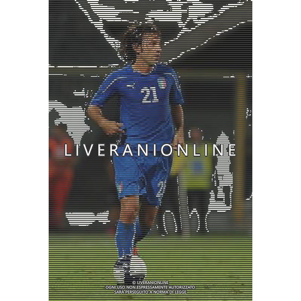 Qualificazioni ai Campionati Europei UEFA EURO 2012 Gruppo C Firenze - 06.09.2011 Italia-Slovenia Nella Foto:Andrea Pirlo /Ph.Vitez-Ag. Aldo Liverani