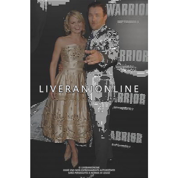 Jennifer Morrison and Joel Edgerton \'Warrior\' World Premiere from Lionsgate Films at The ArcLight Theatre Hollywood September 6, 2011 - Hollywood, California