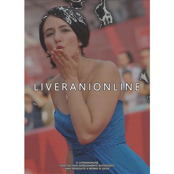 (110907) -- VENICE, Sept. 7, 2011 () -- Actress Sharon Tal poses on the red carpet for the premiere of the film \'Hahithalfut (The exchange)\' at the 68th Venice International Film Festival in Venice, Italy, Sept. 7, 2011. (/Wang Qingqin) (zcc)