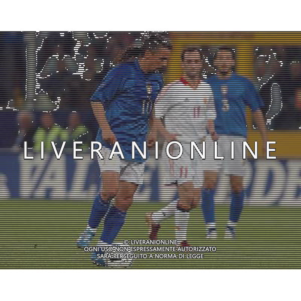 GENOVA 28/04/04 AMICHEVOLE ITALIA-SPAGNA NELLA FOTO BAGGIO ROBERTO PH GIGI ARCAINI/AG.ALDO LIVERANI