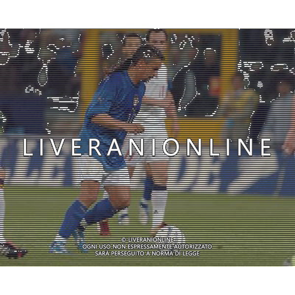 GENOVA 28/04/04 AMICHEVOLE ITALIA-SPAGNA NELLA FOTO BAGGIO ROBERTO PH GIGI ARCAINI/AG.ALDO LIVERANI