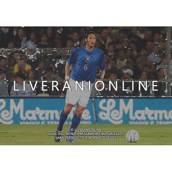 GENOVA 28/04/04 AMICHEVOLE ITALIA-SPAGNA NELLA FOTO MATERAZZI MARCO PH GIGI ARCAINI/AG.ALDO LIVERANI
