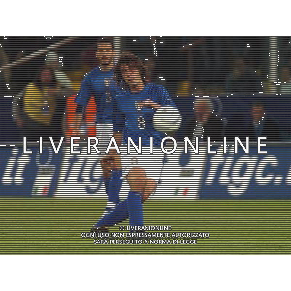 GENOVA 28/04/04 AMICHEVOLE ITALIA-SPAGNA NELLA FOTO PIRLO ANDREA PH GIGI ARCAINI/AG.ALDO LIVERANI