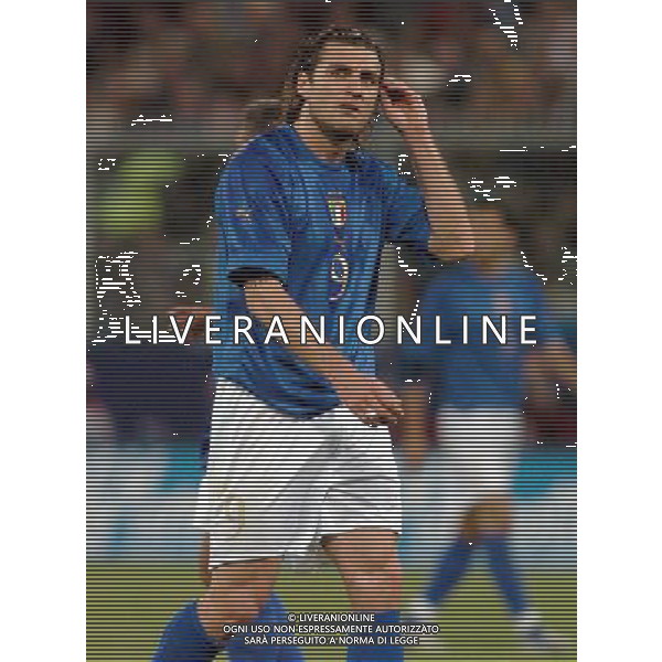 GENOVA 28/04/04 AMICHEVOLE ITALIA-SPAGNA NELLA FOTO VIERI CHRISTIAN PH GIGI ARCAINI/AG.ALDO LIVERANI
