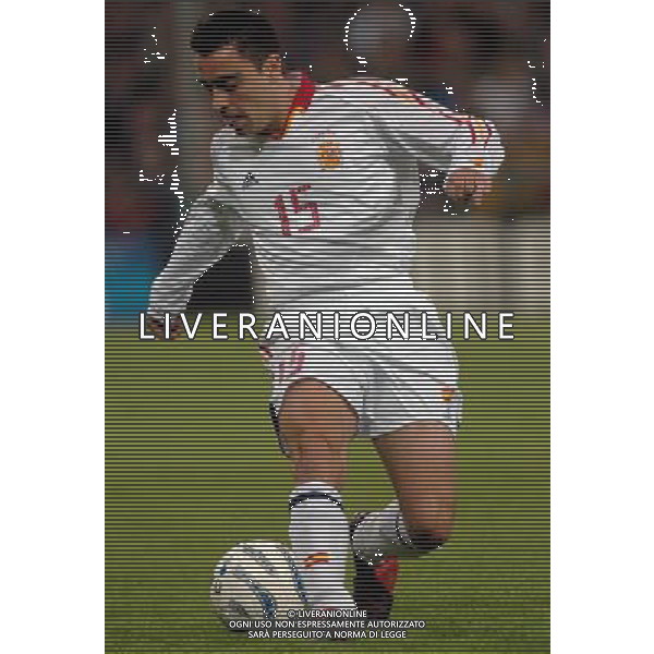 GENOVA 28/04/04 AMICHEVOLE ITALIA-SPAGNA NELLA FOTO XAVI HERNANDEZ PH GIGI ARCAINI/AG.ALDO LIVERANI