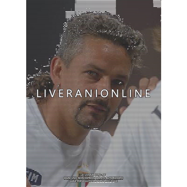 Genova 28/04/2004 italia-spagna 1:1 nella foto baggio roberto ph marco luzzani/ag aldo liverani s.a.s.