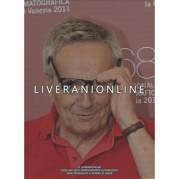 (110909) -- VENICE, Sept. 9, 2011 () -- Photo taken on Sept. 9, 2011 shows Italian filmmaker Marco Bellocchio at the 68th Venice International Film Festival in Venice, Italy. Bellocchio was awarded the Golden Lion for Lifetime Achievement on Friday. (/Wang Qingqin)