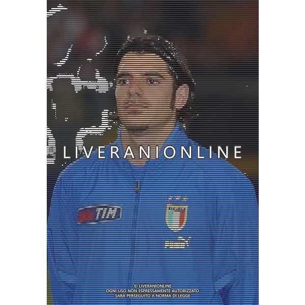 Genova 28/04/2004 italia-spagna 1:1 nella foto perrotta simone ph marco luzzani/ag aldo liverani s.a.s.
