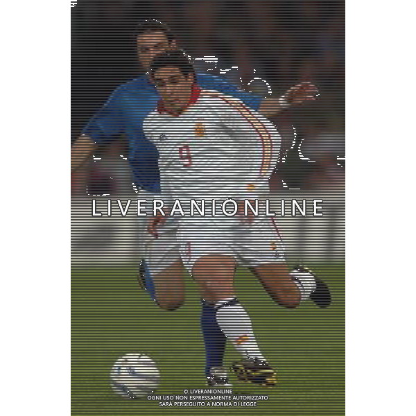 Genova 28/04/2004 italia-spagna 1:1 nella foto vicente ph marco luzzani/ag aldo liverani s.a.s.