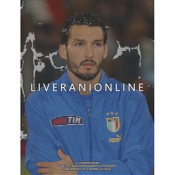 Genova 28/04/2004 italia-spagna 1:1 nella foto zambrotta gianluca ph marco luzzani/ag aldo liverani s.a.s.