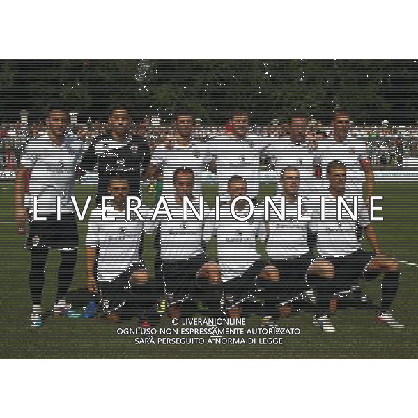 VERCELLI 11/09/2011 - PRO VERCELLI VS FOGGIA - NELLA FOTO: LA FORMAZIONE DELLA PRO VERCELLI - FOTO FRANCESCA SOLI / AGENZIA ALDO LIVERANI