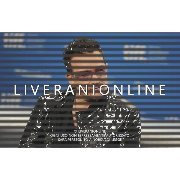 Picture Shows: Bono attending the press conference for \'Beyond The Sky\'. Held at the Bell Lightbox during the 2011 Toronto International Film Festival on Friday September 09, 2011, Toronto, Canada. .