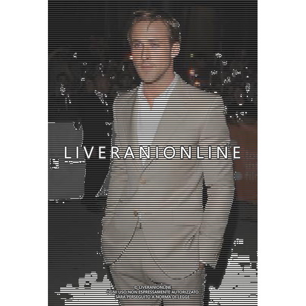 Picture Shows: Ryan Gosling attending the premiere for \'The Ides Of March\'. Held at Roy Thomson Hall during the 2011 Toronto International Film Festival on Friday September 09, 2011, Toronto, Canada. .