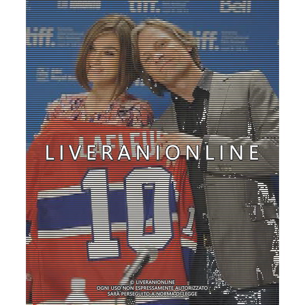 Picture Shows: Keira Knightley and Viggo Mortensen attending press conference for \'A Dangerous Method\'. Held at the Bell Lightbox during the 2011 Toronto International Film Festival on Saturday September 10, 2011, Toronto, Canada. .