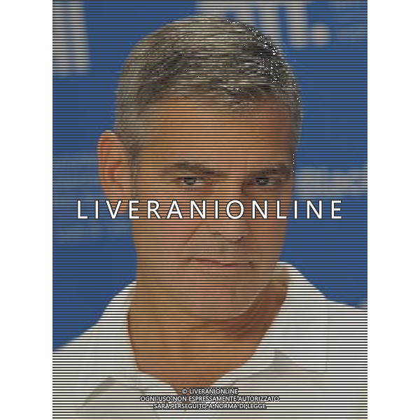 Picture Shows: George Clooney attending the press conference for \'The Ides Of March\'. Held at the Bell Lightbox during the 2011 Toronto International Film Festival on Friday September 09, 2011, Toronto, Canada. .