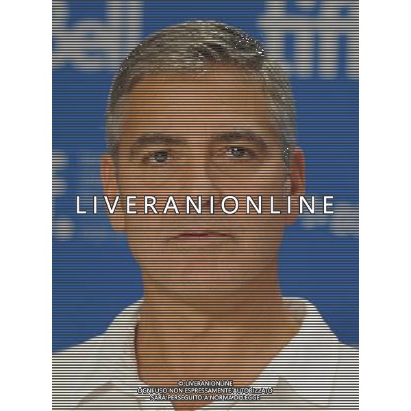 Picture Shows: George Clooney attending the press conference for \'The Ides Of March\'. Held at the Bell Lightbox during the 2011 Toronto International Film Festival on Friday September 09, 2011, Toronto, Canada. .