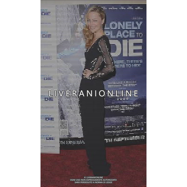 Melissa George attending A Lonely Place To Die UK Premiere, Empire Leicester Square, London. 7th September 2011