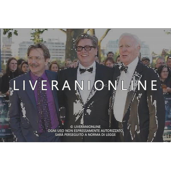 LONDON, UNITED KINGDOM 13 SEPTEMBER : Pic Shows Gary Oldman, Tomas Alfredson and John Le Carre attending the UK film premier for Tinker, Tailor, Soldier, Spy on September, 13th, 2011 in London, England