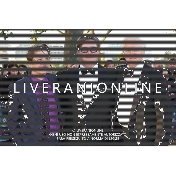 LONDON, UNITED KINGDOM 13 SEPTEMBER : Pic Shows Gary Oldman, Tomas Alfredson and John Le Carre attending the UK film premier for Tinker, Tailor, Soldier, Spy on September, 13th, 2011 in London, England