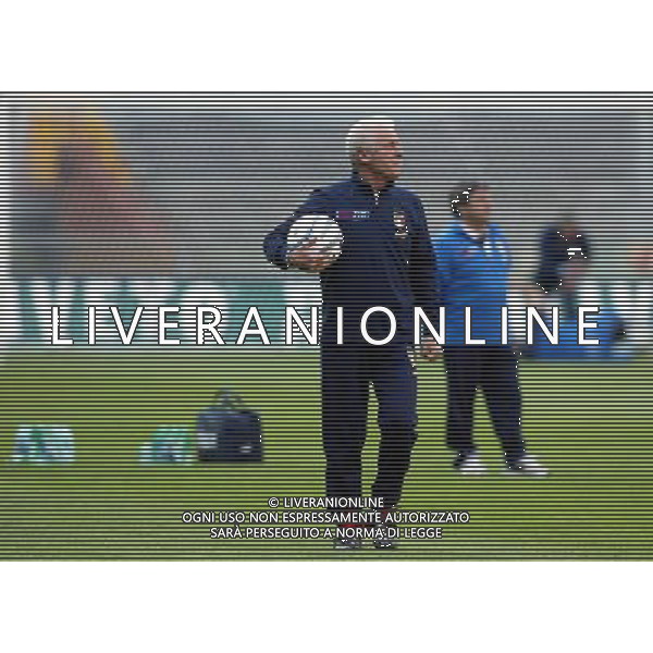 genova 27/04/2004 stadio marassi allenamento della nazionale di calcio nella foto trapattoni giovanni ag. aldo liverani-venezia