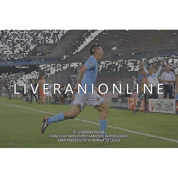 Napoli - 27/09/2011 - Stadio San Paolo - Uefa Champions League 2011/2012 - Fase a gironi (Gruppo A) - Napoli vs Villareal - nella foto: l\'esultanza dopo il gol di marek hamsik Œ© Fabrizio Corradetti - Ag. Aldo Liverani sas