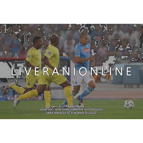 NAPOLI - VILLAREAL CHAMPIONS LEAGUE 27/09/2011 NELLA FOTO: GOKHAN INLER ©MOSCA/AGENZIA ALDO LIVERANI SAS