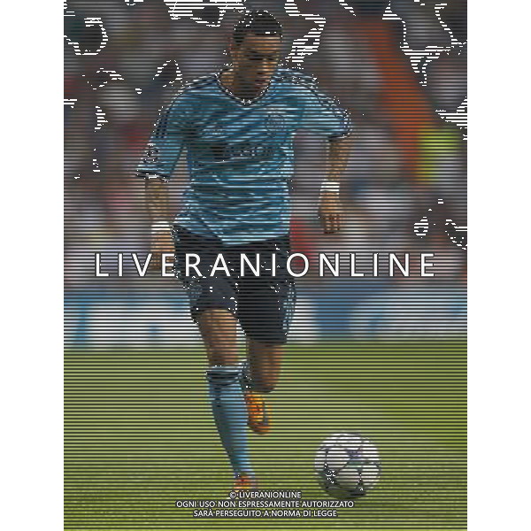 madrid (27/09/2011).- Estadio Santiago Bernabeu. UEFA Champion League, Match 2 Real Madrid- AFC Ajax. Gregory van der Wiel. © Alex Cid-Fuentes / ALFAQUI AG ALDO LIVERANI ONLY ITALY