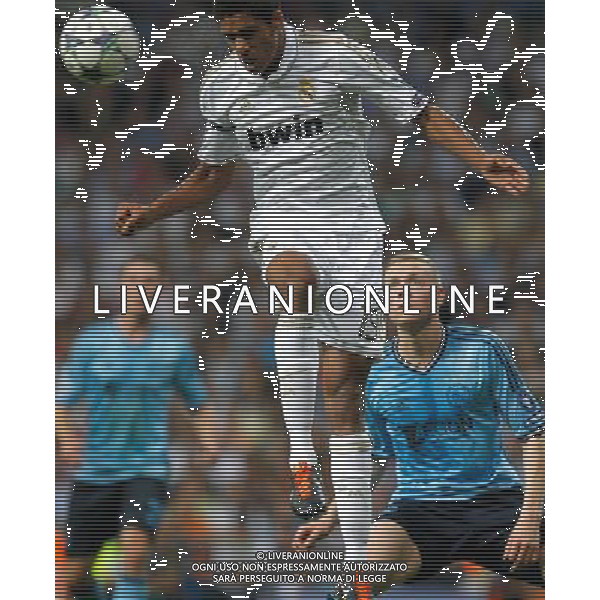 madrid (27/09/2011).- Estadio Santiago Bernabeu. UEFA Champion League, Match 2 Real Madrid- AFC Ajax. Raphael Varane. © Alex Cid-Fuentes / ALFAQUI AG ALDO LIVERANI ONLY ITALY