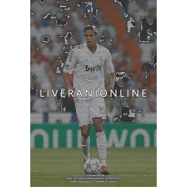 madrid (27/09/2011).- Estadio Santiago Bernabeu. UEFA Champion League, Match 2 Real Madrid- AFC Ajax. Raphael Varane. © Alex Cid-Fuentes / ALFAQUI AG ALDO LIVERANI ONLY ITALY