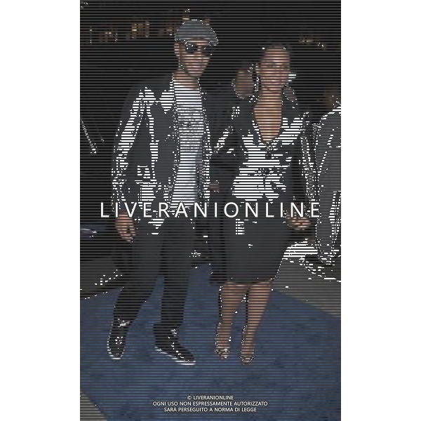 SWIZZ BEATZ and ALICIA KEYS attend the New York screening of \'Five\' held at the Skylight SOHO. / AG. ALDO LIVERANI SAS- ITALY ONLY - *** Local Caption *** .