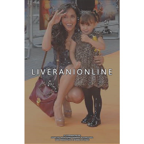 Myleene Klass, Daughter Ava, The Lion King 3D Screening, BFI IMax, Southbank, London. 25.09.11 /AG. ALDO LIVERANI SAS- ITALY ONLY *** Local Caption *** .