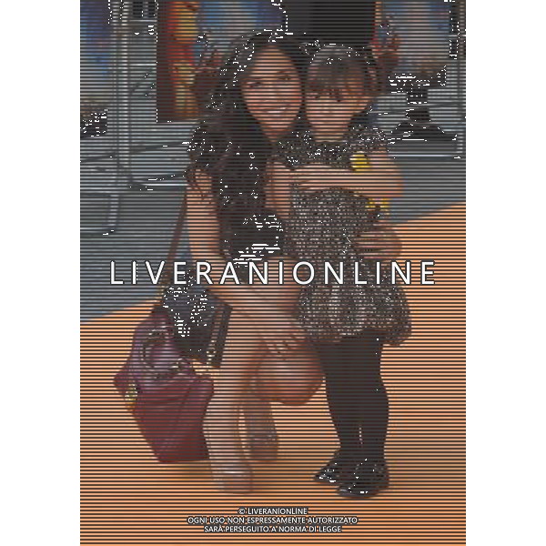 Myleene Klass, Daughter Ava, The Lion King 3D Screening, BFI IMax, Southbank, London. 25.09.11 /AG. ALDO LIVERANI SAS- ITALY ONLY *** Local Caption *** .